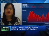 Terkoreksi Lebih Dari 1%, Reli 4 Hari IHSG Patah