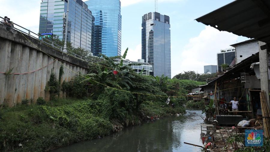 Warung kerek di Kampung Kebalen VII, Mampang Prapatan, Jakarta, Senin (23/5/2022). (CNBC Indonesia/ Tri Susilo)