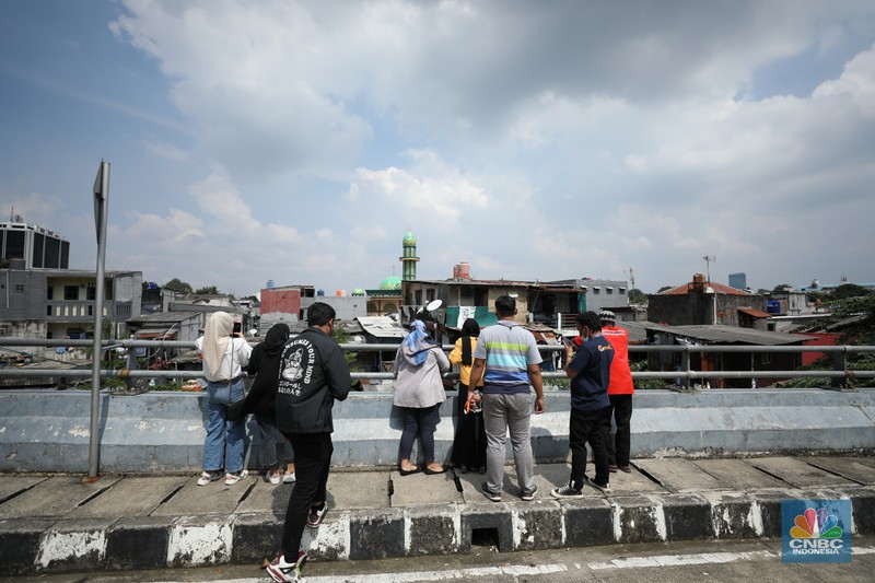 Warung kerek di Kampung Kebalen VII, Mampang Prapatan, Jakarta, Senin (23/5/2022). (CNBC Indonesia/ Tri Susilo)
