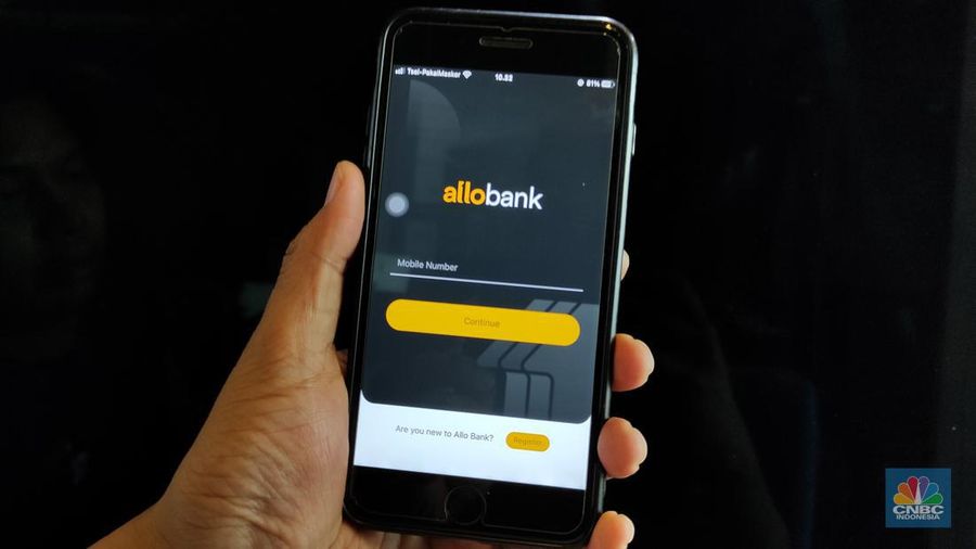 allobank (CNBC Indonesia/ Andrean Kristianto)