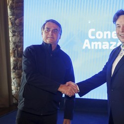 Beda Gaya Pakaian Elon Musk Ketemu Presiden Brasil & Jokowi