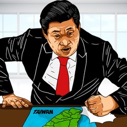 AS Kirim Pesawat ke Selat Taiwan, Xi Jinping Ngamuk