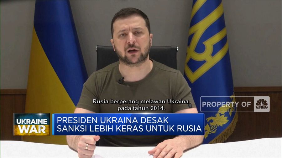 Ukraina Desak Rusia Disanksi Lebih Keras