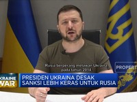 Ukraina Desak Rusia Disanksi Lebih Keras