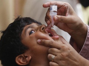Vaksin Polio Produksi Indonesia Jangkau 8,6 Juta Anak di Afghanistan