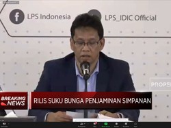 LPS Pertahankan Suku Bunga Penjamin di Level 3,5%