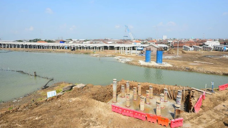 Pembangunan Jalan Tol Semarang-Demak (Biro Komunikasi Publik Kementerian PUPR)