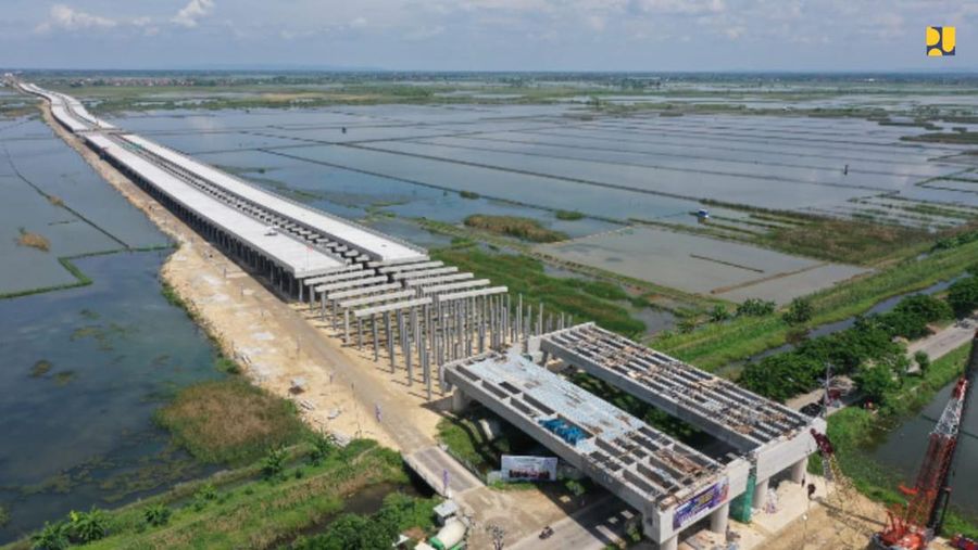 Pembangunan Tol Ruas Tol Cibitung - Cilincing (Dok. Kementerian PUPR)