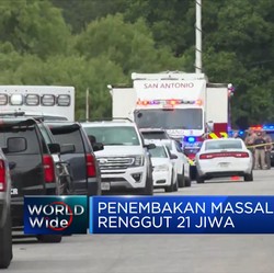 Penembakan Massal Sekolah di Texas, AS Renggut 21 Jiwa