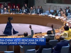 Rusia-China Veto Rencana DK PBB Tambah Sanksi Korea Utara