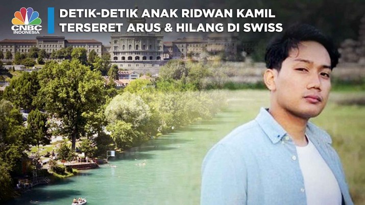 Detik-detik Anak Ridwan Kamil Terseret Arus & Hilang di Swiss