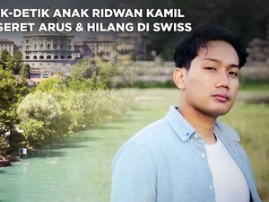 Detik-detik Anak Ridwan Kamil Terseret Arus & Hilang di Swiss
