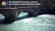 Begini Derasnya Sungai Lokasi Hilangnya Anak Ridwan Kamil