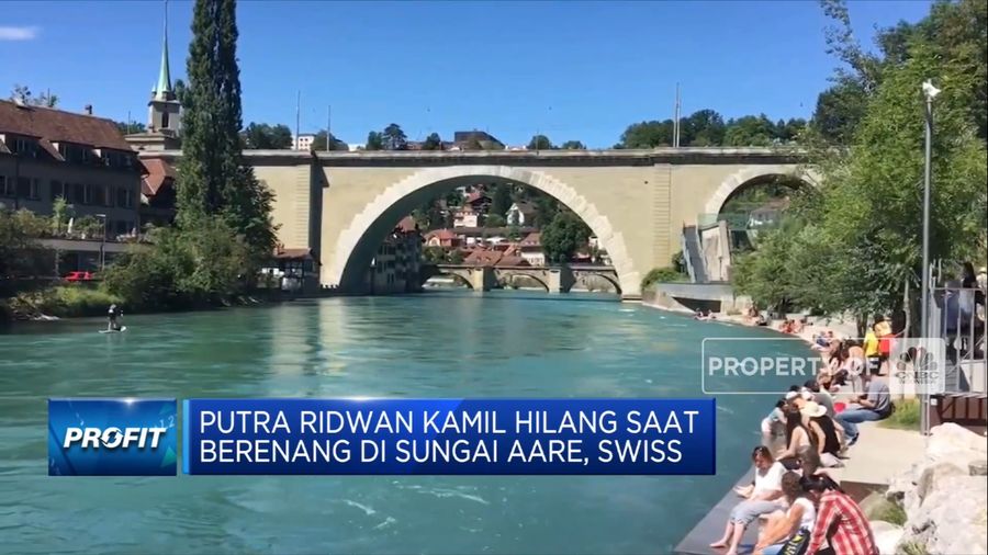 Putra Ridwan Kamil Hilang Saat Berenang di Sungai Aare, Swiss (CNBC Indonesia TV)