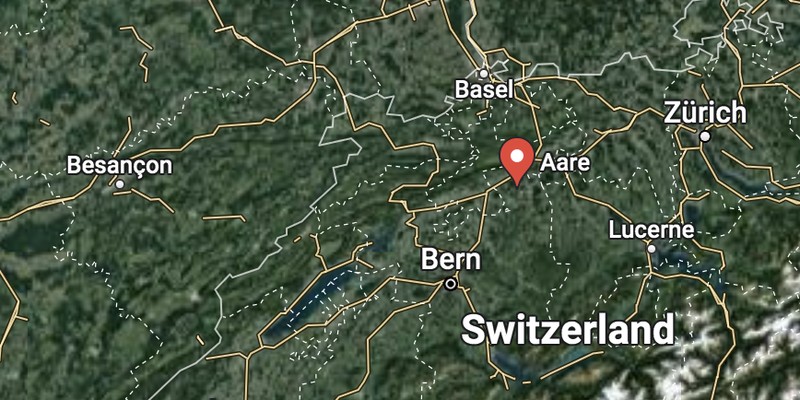 BERN, SWITZERLAND - JANUARY 01 : Panoramic view of  The old town the medieval city center of Bern and the Aare River on January 01, 2019 in Bern, Switzerland. The old town is the medieval city center of Bern. Bern is the capital city of Switzerland, is built around the Aare River.  Its origins back to the 12th century, with medieval architecture preserved in the Old Town. It is a UNESCO Cultural World Heritage Site since 1983 due to the compact and generally intact medieval core. (Photo by Athanasios Gioumpasis/Getty Images)
