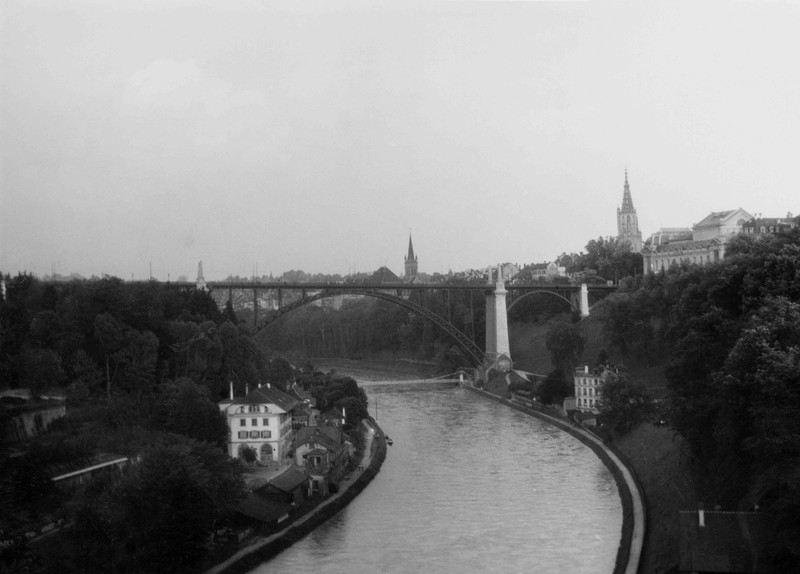 View over the river Aare with Kornhaus bridge, city view of Bern, Switzerland     (Photo by Brenner\ullstein bild via Getty Images)