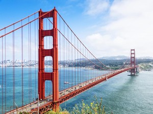 Jembatan Golden Gate Dipadati Demonstran Bela Palestina