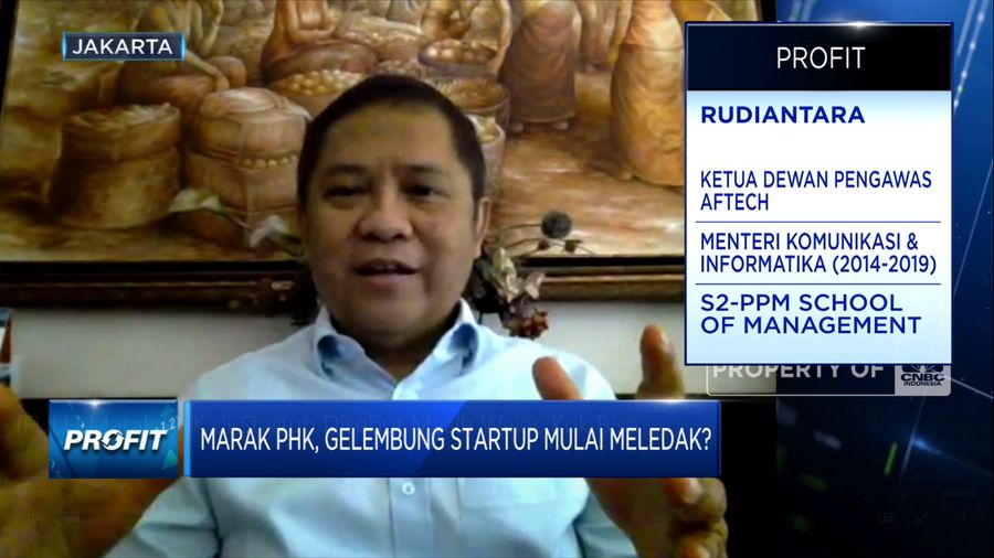 Dihantui PHK, Rudiantara Yakin Startup Digital  Masih Menjanjikan(CNBC Indonesia TV)