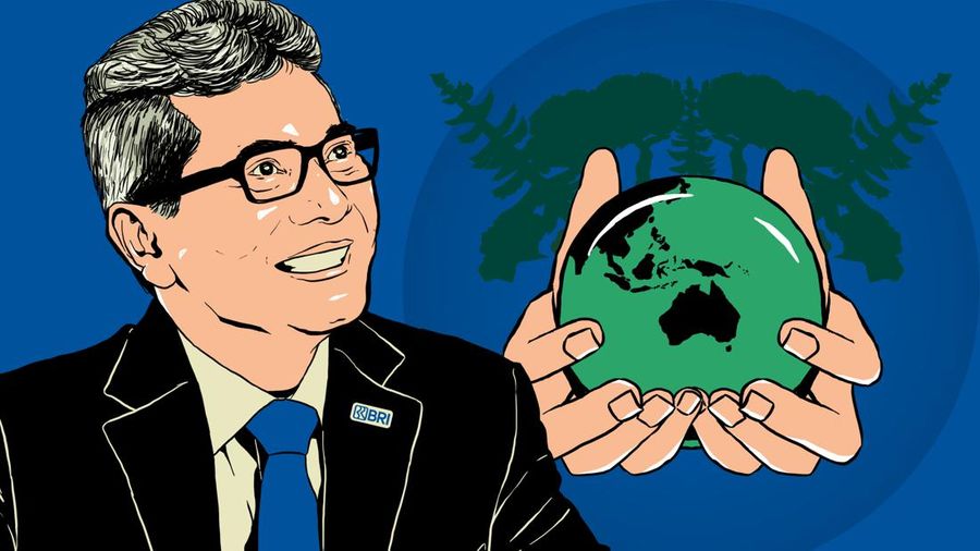 Infografis: BRI Pimpin Pasar Sustainable Finance