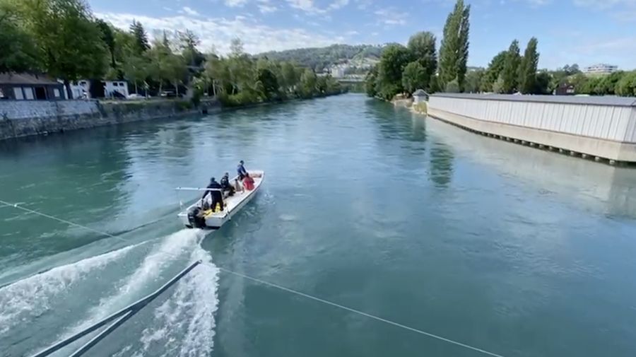 Perkembangan proses pencarian warga Indonesia yang hilang, Emmeril Kahn Mumtadz, di Bern, Swiss, (29/5/2022). (Tangkapan layar Kemenlu RI)