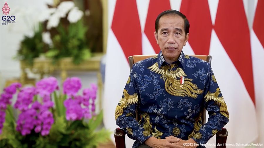 Pernyataan Presiden RI terkait Vaksinasi Covid-19, Istana Merdeka, (30/5/2022). (Tangkapan layar youtube Sekretariat Presiden RI)