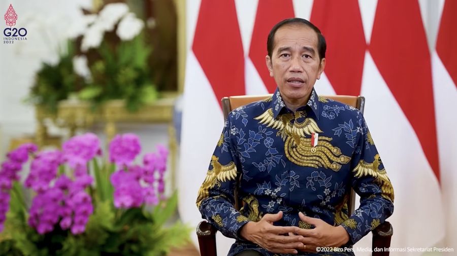 Pernyataan Presiden RI terkait Vaksinasi Covid-19, Istana Merdeka, (30/5/2022). (Tangkapan layar youtube Sekretariat Presiden RI)