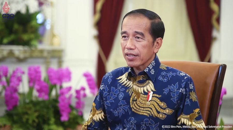 Pernyataan Presiden RI terkait Vaksinasi Covid-19, Istana Merdeka, (30/5/2022). (Tangkapan layar youtube Sekretariat Presiden RI)