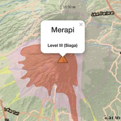 Waspada! Dua Gunung Aktif Indonesia Dalam Status Siaga