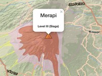 Waspada! Dua Gunung Aktif Indonesia Dalam Status Siaga