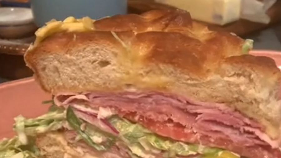 Sandwich Pakai 21 Bahan Super Tebal