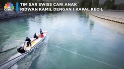 Tim SAR Swiss Cari Anak Ridwan Kamil dengan 1 Kapal di Aare