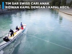 Tim SAR Swiss Cari Anak Ridwan Kamil dengan 1 Kapal di Aare