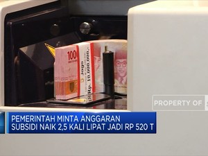 Pemerintah Minta Anggaran Subsidi Naik Jadi Rp 520 T