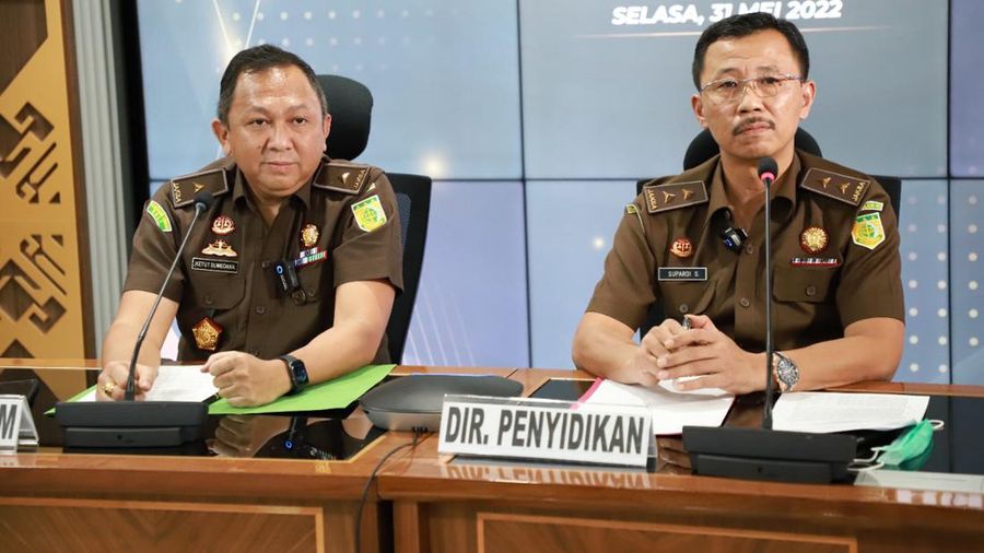 Konferensi pers Kejaksaan Agung (Dok Kejagung)