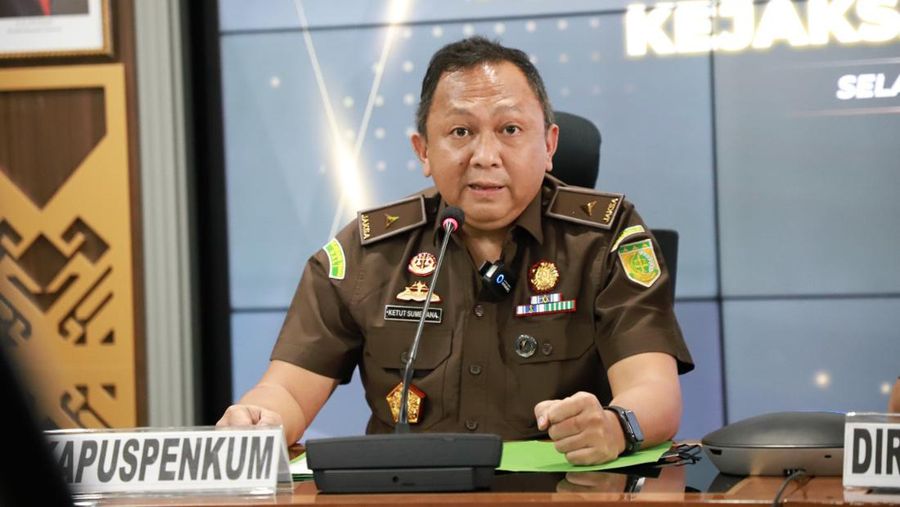 Konferensi pers Kejaksaan Agung (Dok Kejagung)