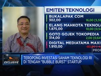 Jurus Investasi Saham Teknologi Kala 'Bubble Burst' Mengancam