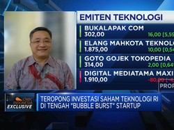 Jurus Investasi Saham Teknologi Kala 'Bubble Burst' Mengancam