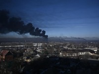 Rusia Dicap Teroris, Jet Putin Tembak Rudal ke Mal Ukraina