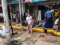 Bom Meledak di Pusat Komersial Yangon Myanmar, 1 Tewas