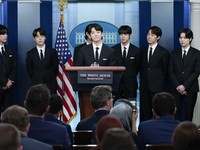 Gokil! BTS Bikin Geger Gedung Putih, Kenapa?