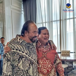 Prabowo Soal Ajak Paloh Gabung Koalisi: Saya Selalu Menawari