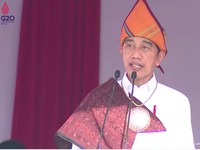 Pesan Khusus Jokowi: Bumikan Pancasila, Bintang Penuntun RI
