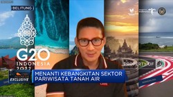 Sandi Uno: Pariwisata Pulih, 1,1 Juta Lapangan Kerja Tercipta