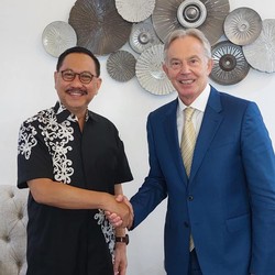Tony Blair'Janji' Promosikan Potensi IKN ke Mancanegara
