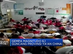 China Diguncang 2 Gempa