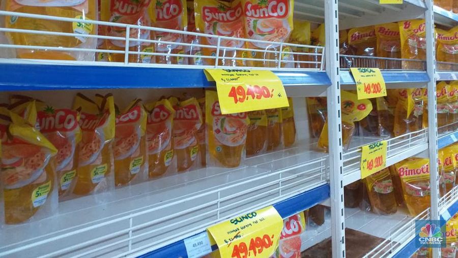 harga minyak goreng di ritel modern