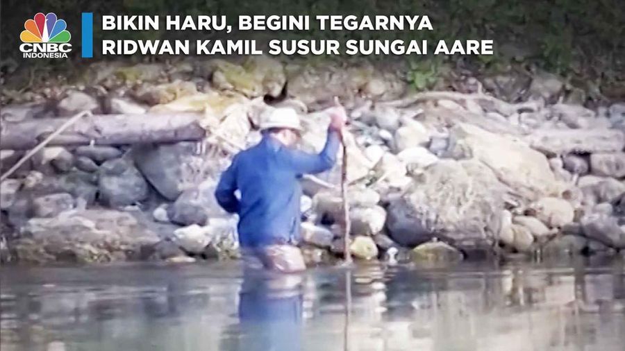 Bikin Haru, Begini Tegarnya Ridwan Kamil Susur Sungai Aare