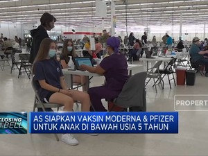 AS Siapkan Vaksin Covid-19 Bagi Anak Berusia Di Bawah 5 Tahun