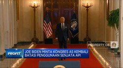 Biden Minta Kongres AS Batasi Penggunaan Senjata Api