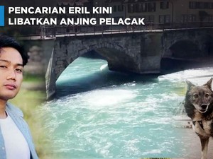 Pencarian Eril Kini Libatkan Anjing Pelacak